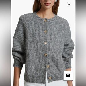 & Other Stories wool & mohair cardigan Sz S NWT